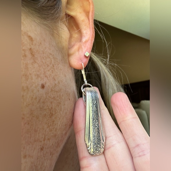 Silverware Earrings - Picture 5 of 9